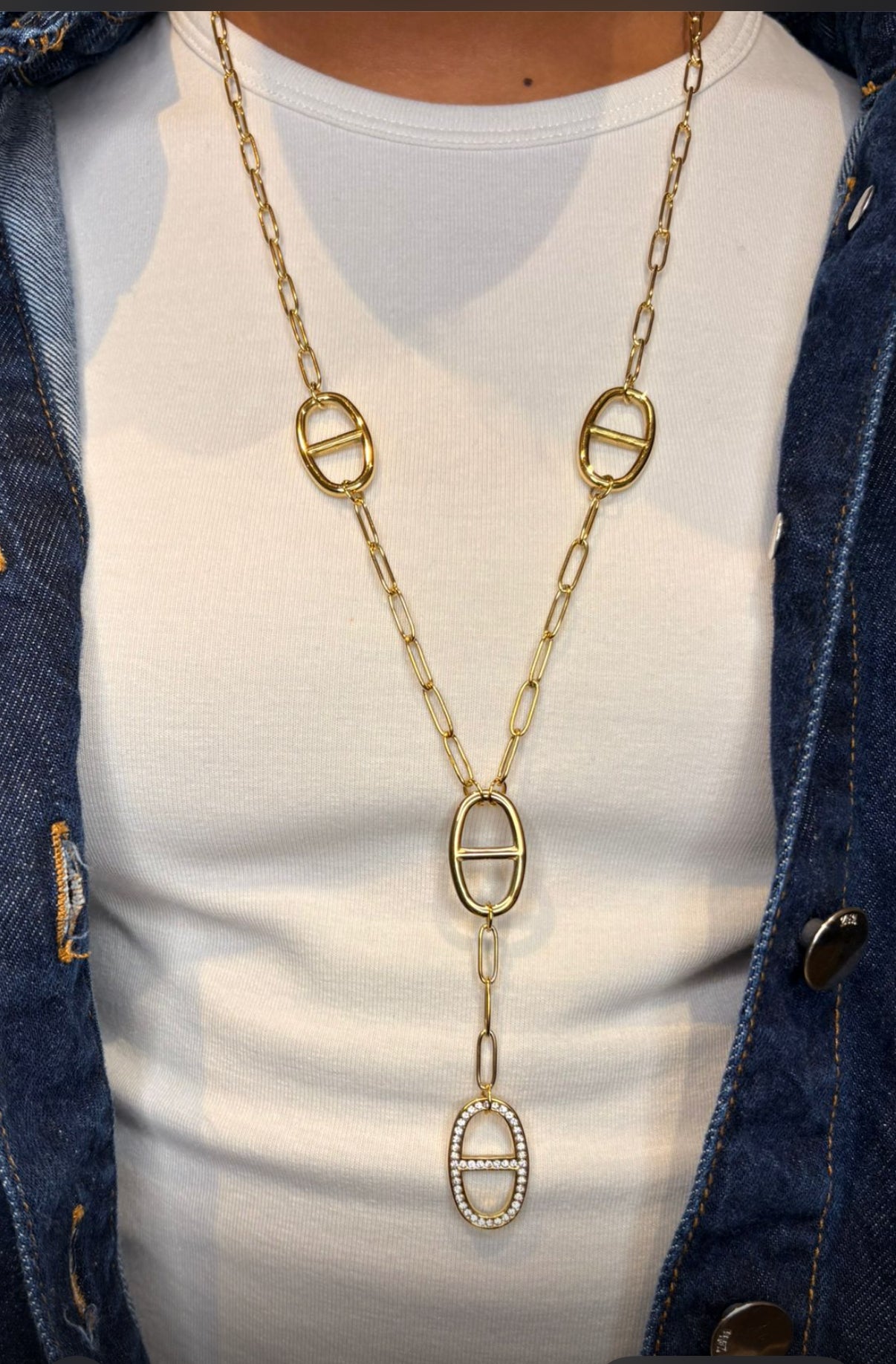 Sautoir maille Marine sacha