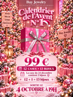 Calendrier de l’Avent 13 bijoux !