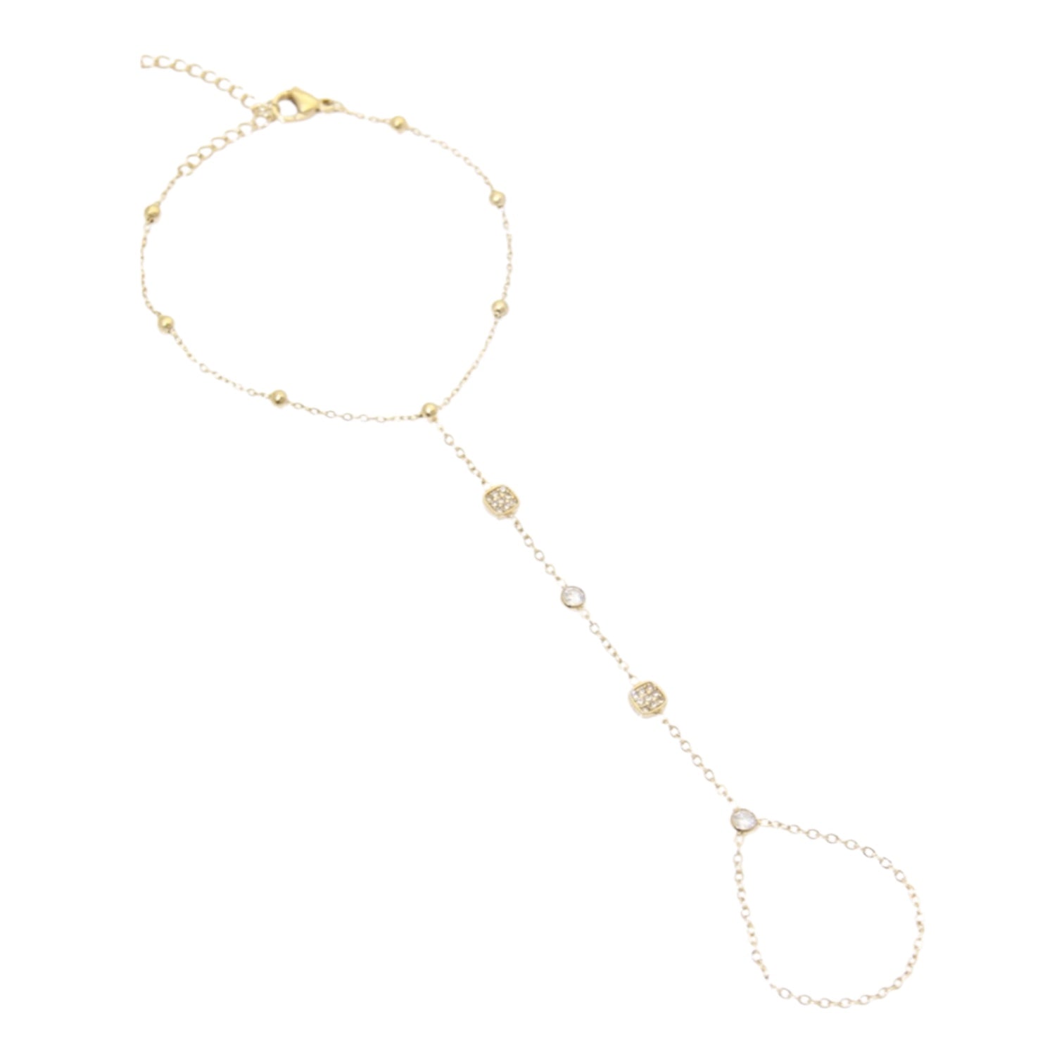 Bracelet chaîne de main Ziraya