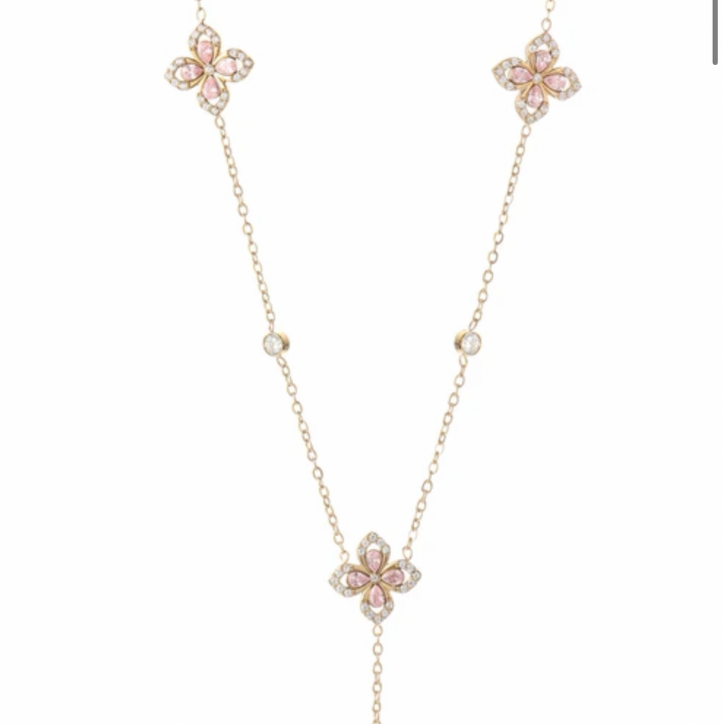 Collier Y Amely rose