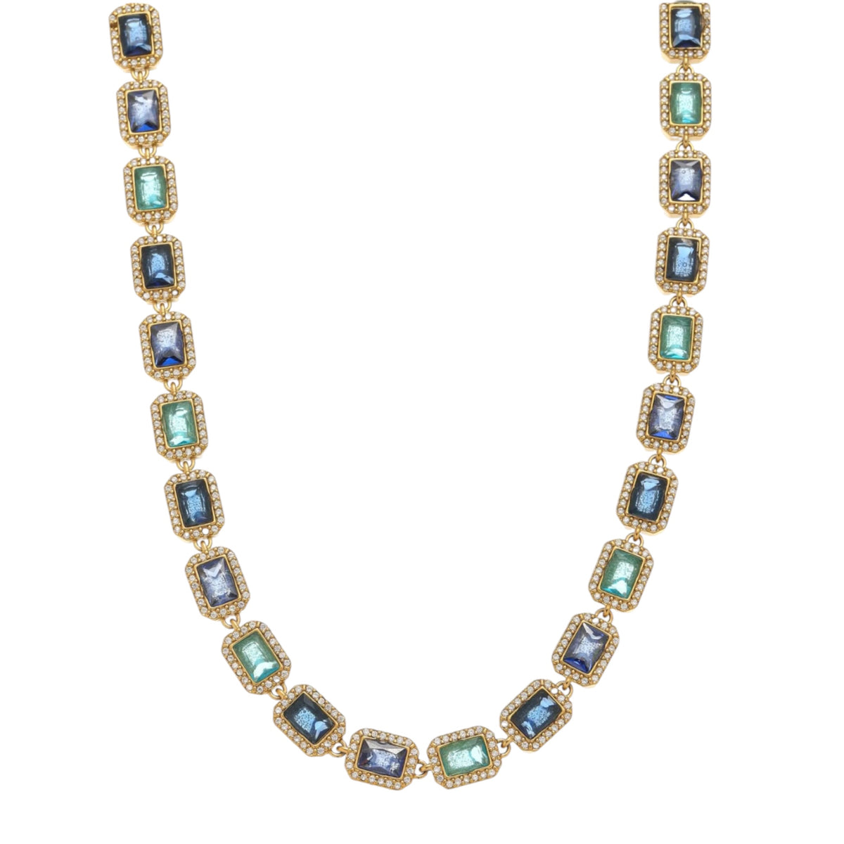 Collier Rubis bleu