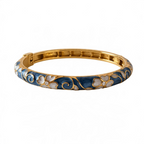 Jonc Thaïlandais blue acier inoxydable