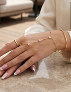 Bracelet chaîne de main Ziraya
