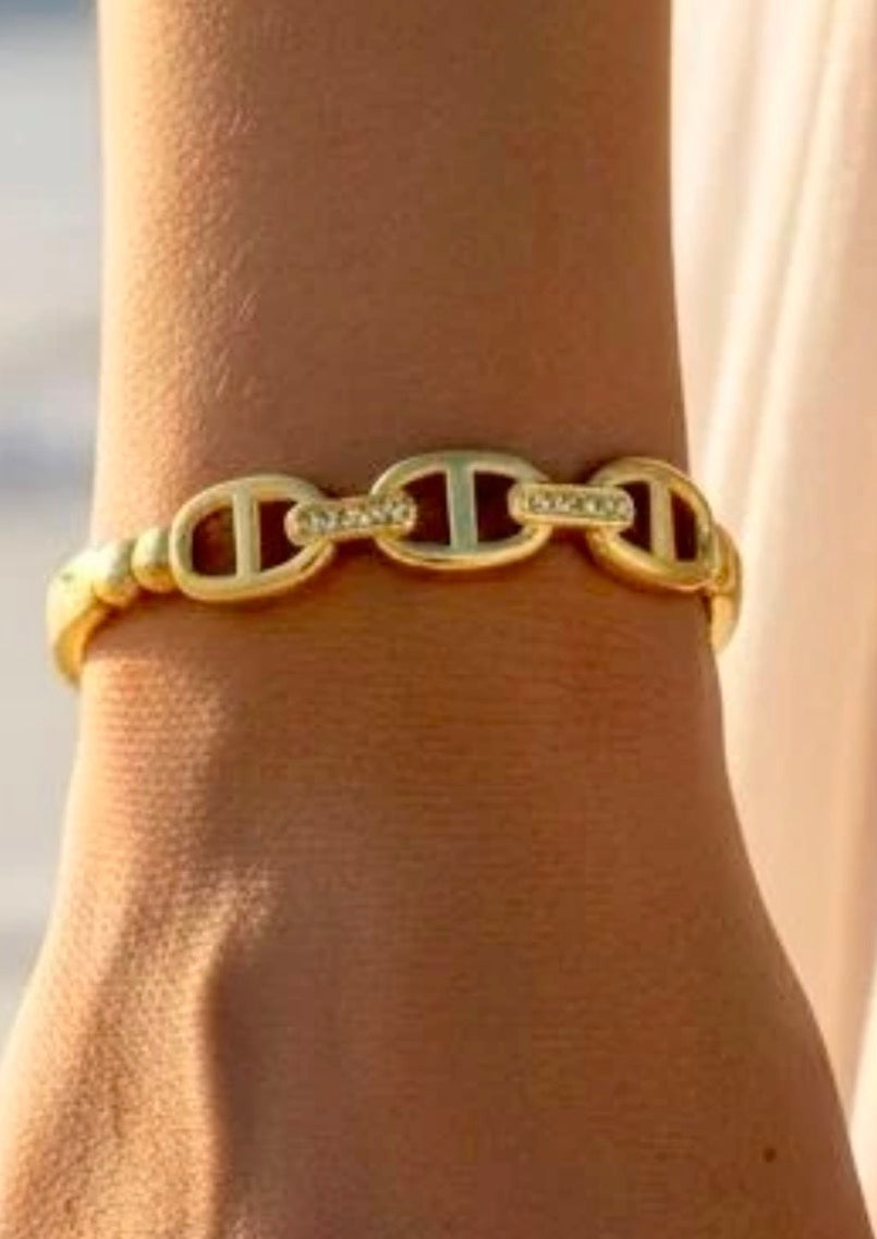 Bracelet jonc Mya
