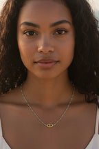 Collier baby blue