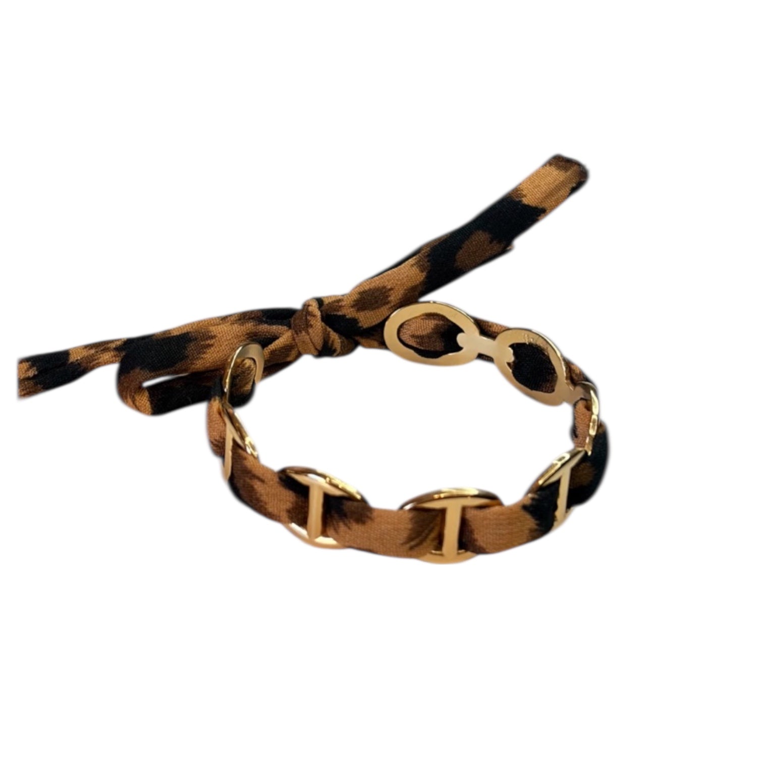 Bracelet Jonc Léopard LÉONIE