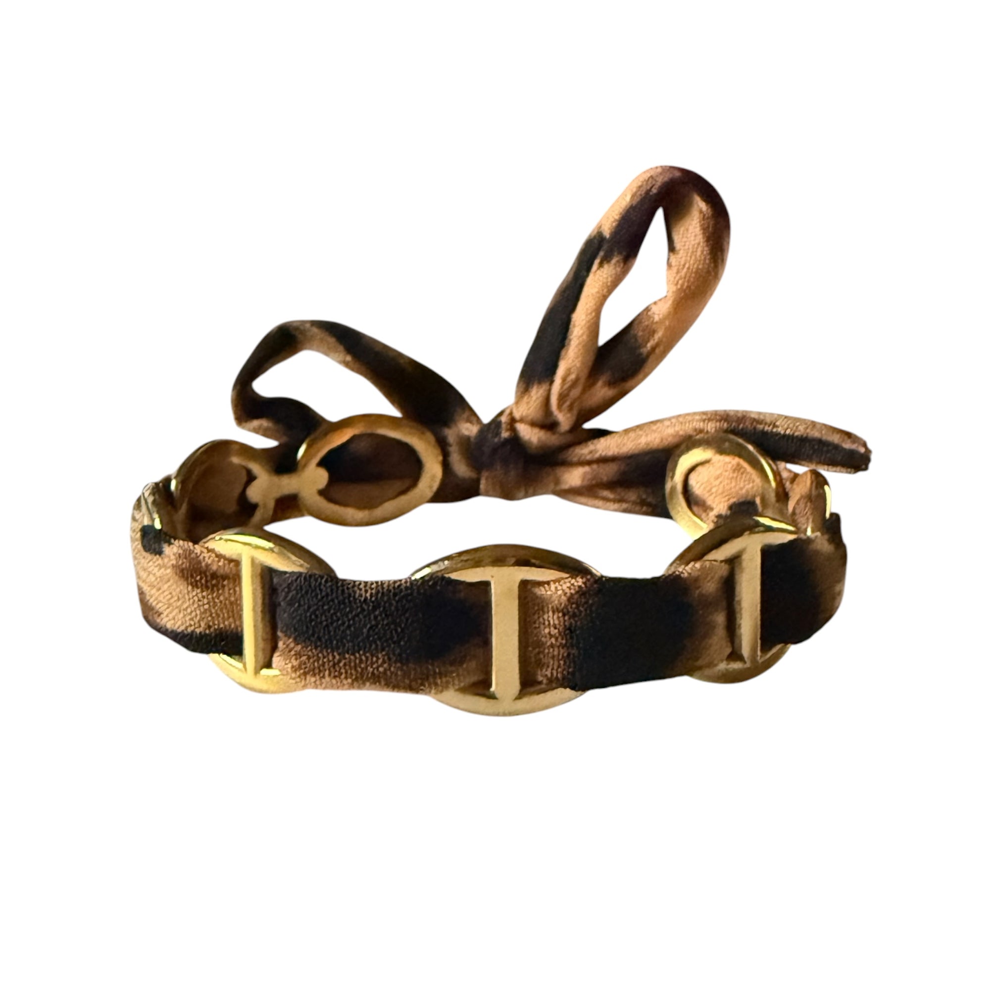 Bracelet Jonc Léopard
