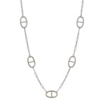 Sautoir Maille Marine Inès