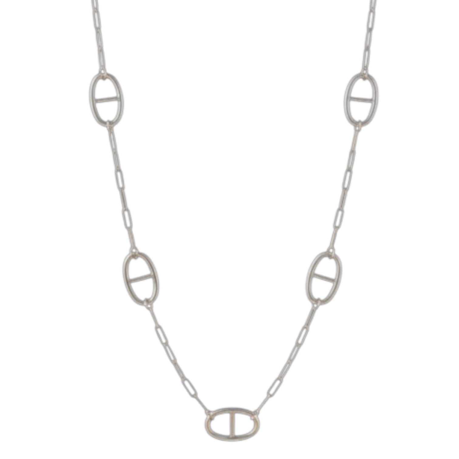 Sautoir Maille Marine Inès