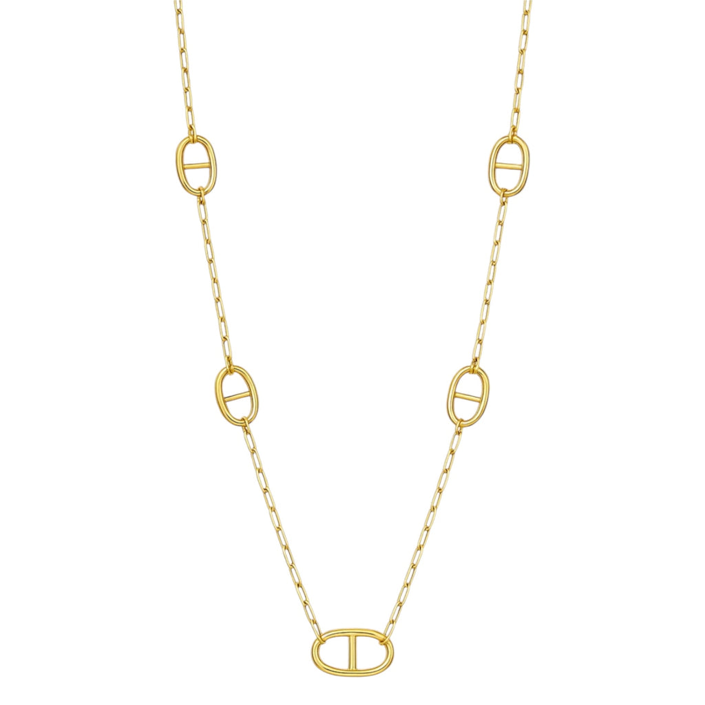 Sautoir Maille Marine Inès