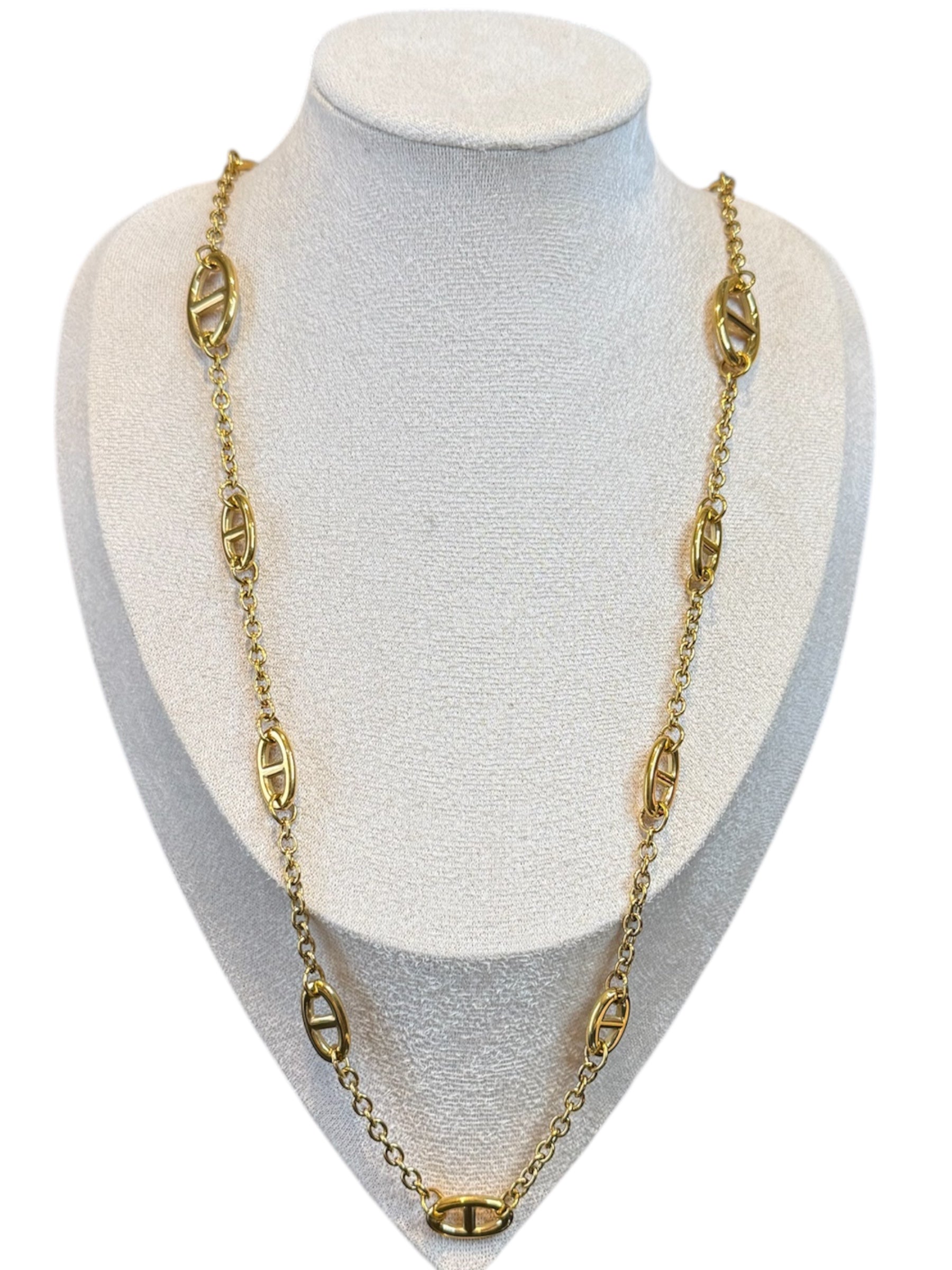 Collier Sautoir camélia