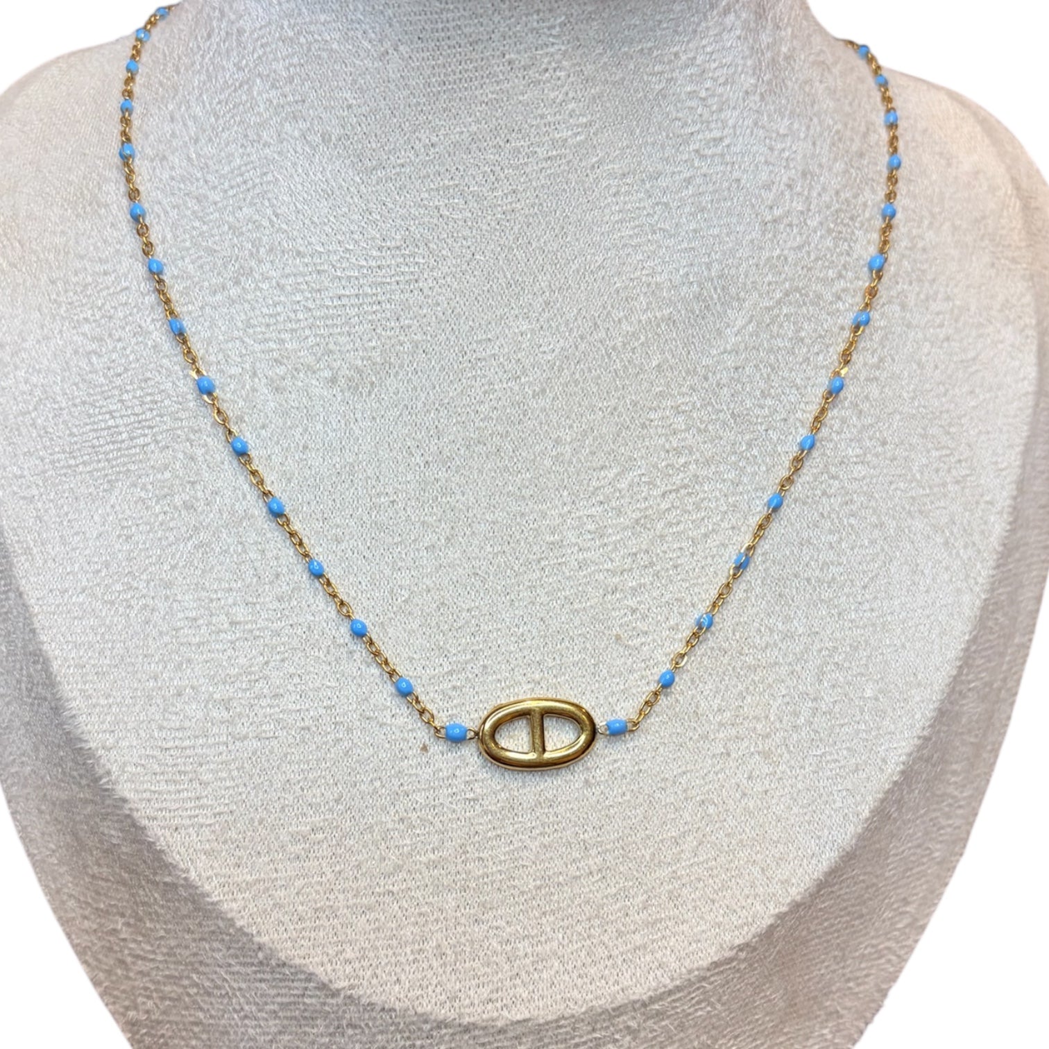 Collier baby blue