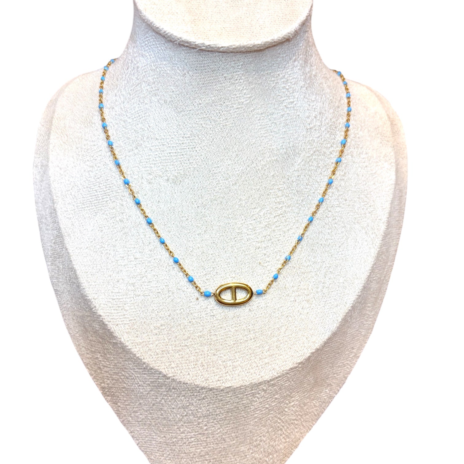 Collier baby blue