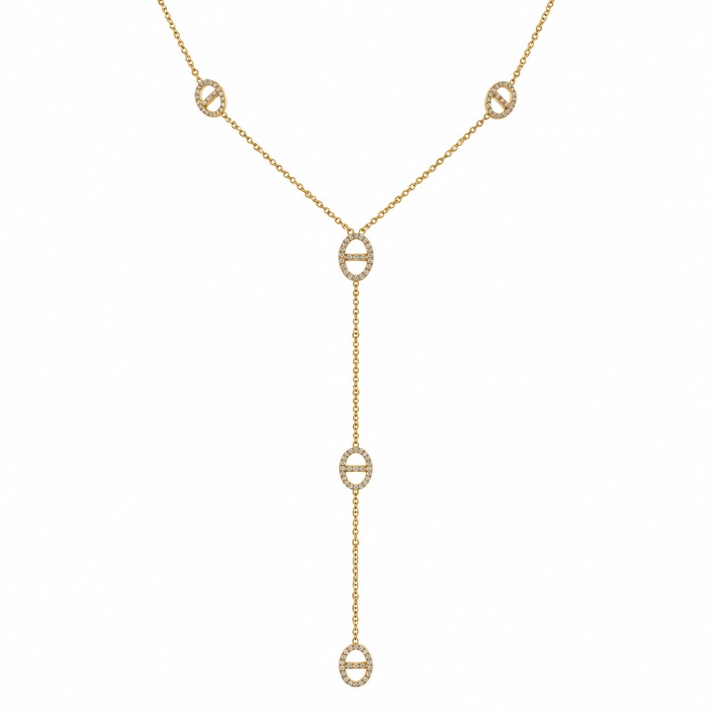 Collier Manon strass