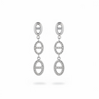 Boucle d’oreilles marinière
