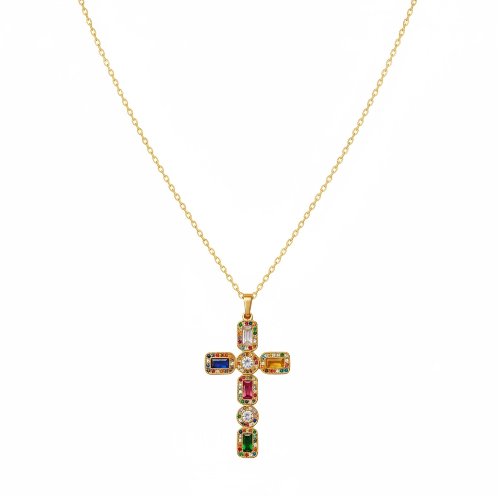 Collier Croix Diana