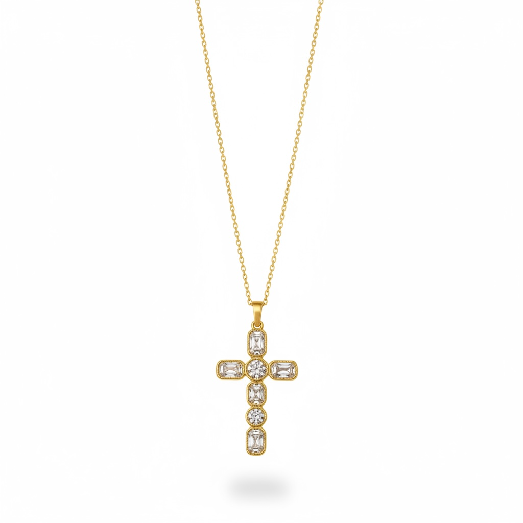 Collier Croix Diana