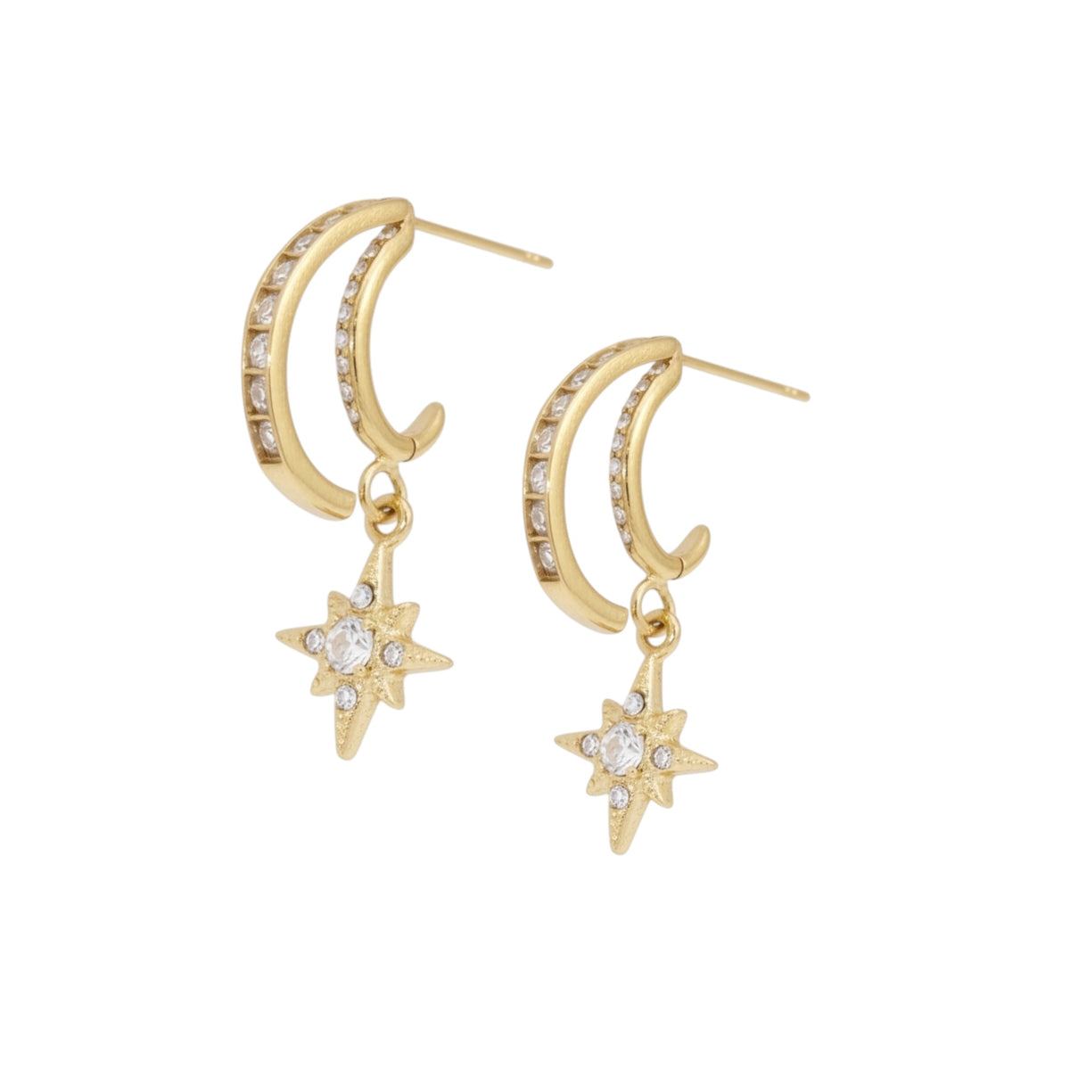 Boucle d’oreille Luna