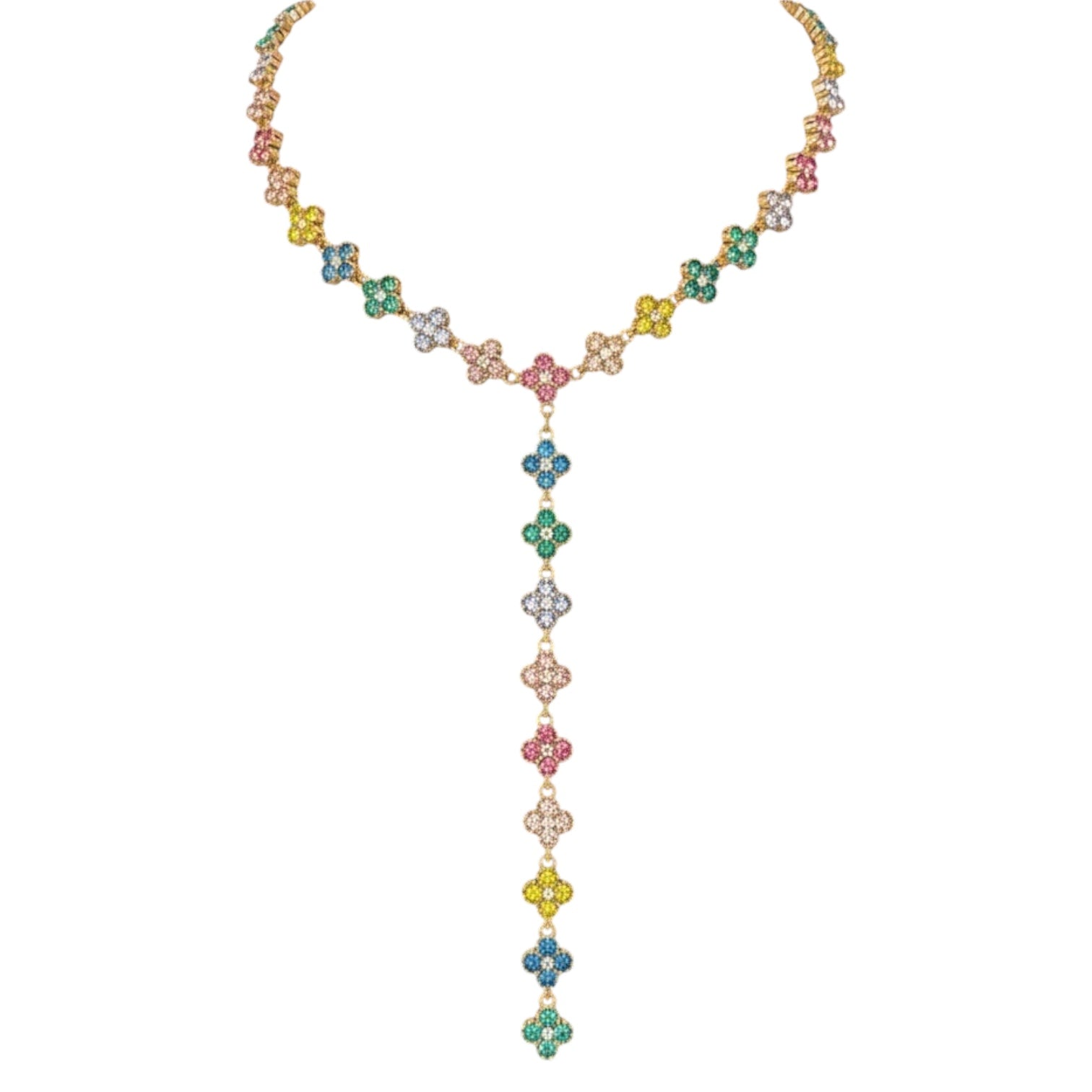 Collier Y Yvana multicolore