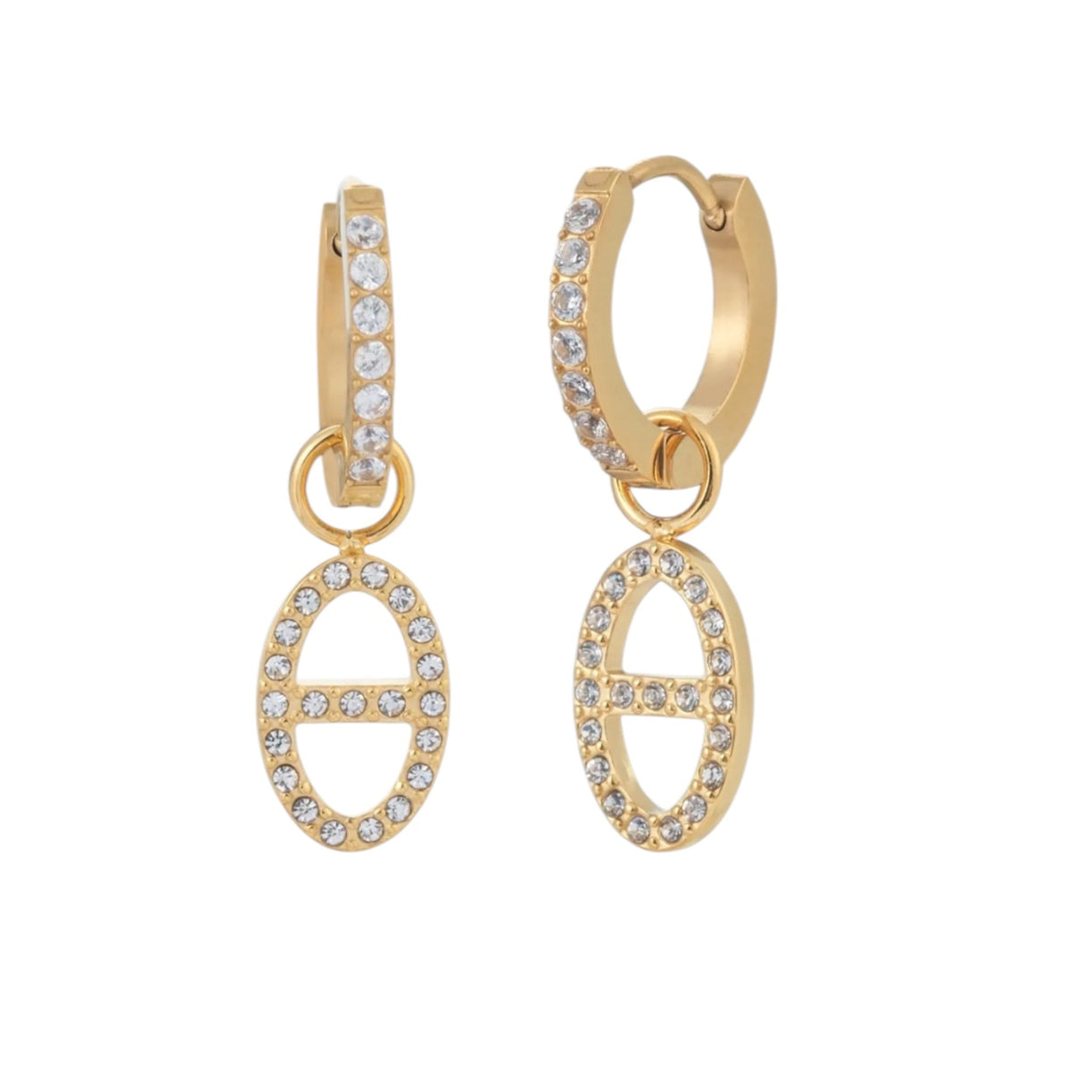 Boucle d’oreille Marine