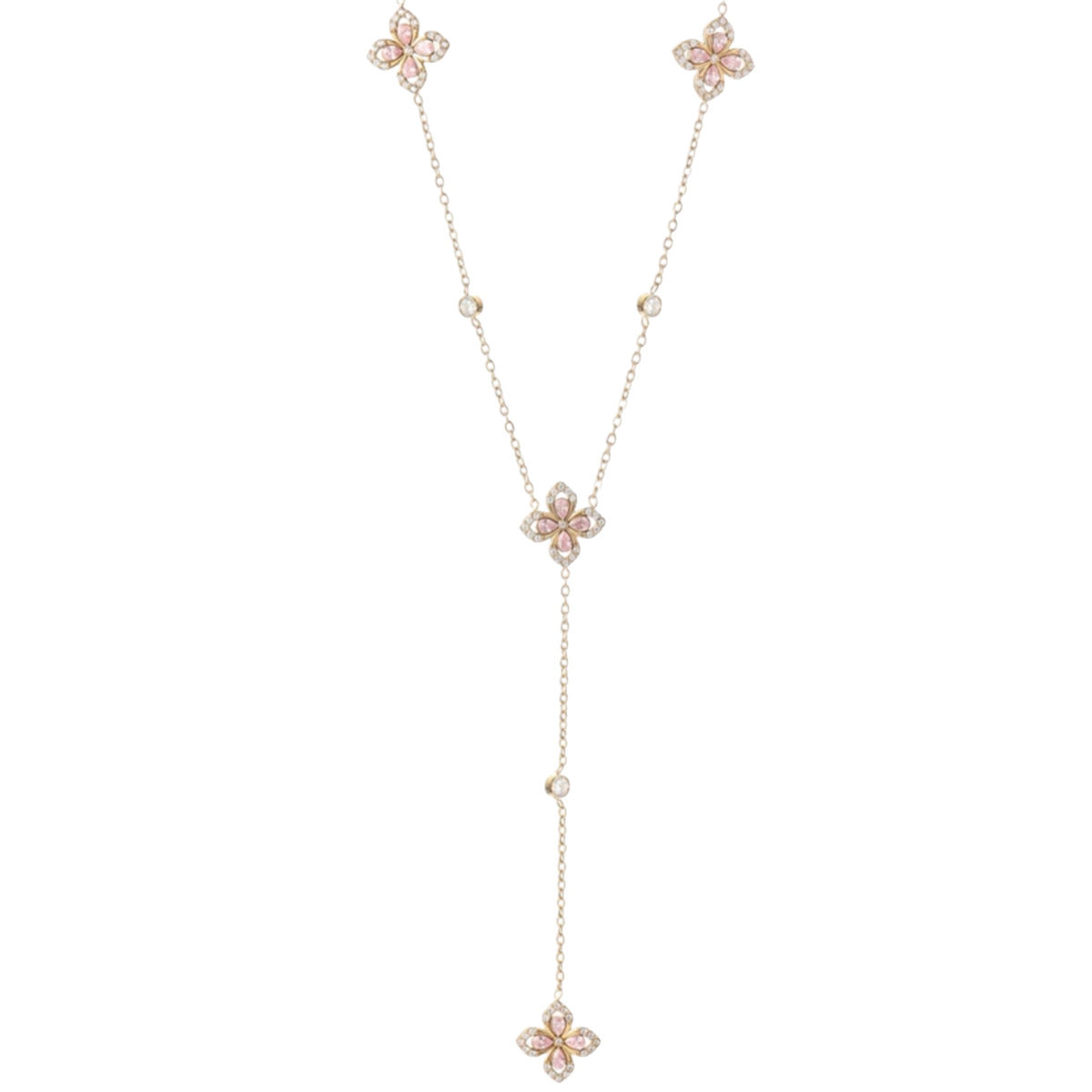 Collier Y Amely rose
