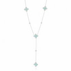 Collier Y Amely bleu